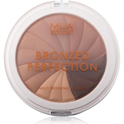 MUA Makeup Academy Bronzed Perfection компактна бронзираща пудра Golden Dunes 15 гр