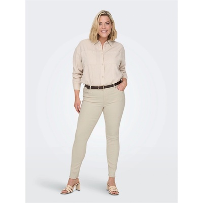 Only Дънки Only Women's Skinny Jeans - Ecru
