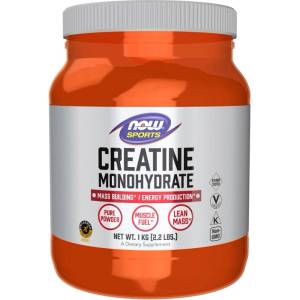 NOW NOW Creatine Monohydrate Powder, 1000 Grams - fitnesdobavki - 91,90 лв