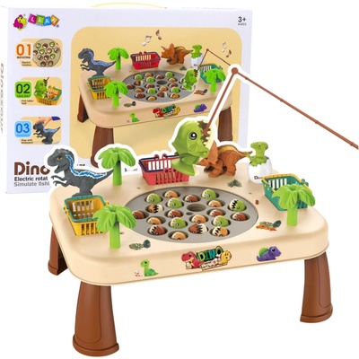 Tomido Stoleček Na Lovení Dinosaurů Elektrický Otočný Kotouč