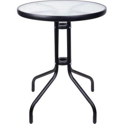 ST LEISURE EQUIPMENT Stôl LEQ NESTA, hnedý, 70x60 cm