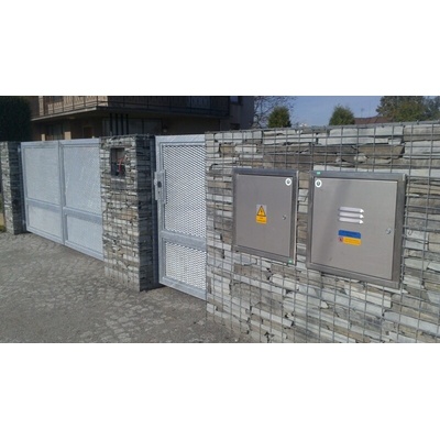 DOMYS Gabionový koš 150x20x100 cm (oko 10x5)