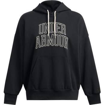 Under Armour Суичър Under Armour Women's Icon Heavyweight Oversized Hoodie - Black