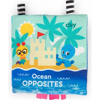 BABY EINSTEIN Mäkká kniha plná aktivít Ocean Opposites™, 0m+