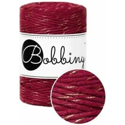 Bobbiny Macrame Baby 1,5 mm - golden wine red