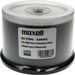 Maxell CD-R80 MAXELL 50 pk PRINTABLE 52 speed cake box (624042.00.AS)