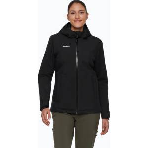 Mammut Дамско яке за дъжд Mammut Linard HS Thermo Hooded Jacket Women black