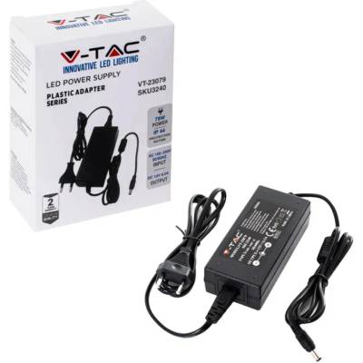 V-TAC Led ТРАНСФОРМАТОР 78w 6.5a 12v, ip44 v-tac (380015762806)
