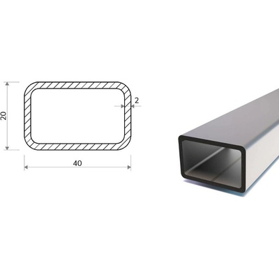 Jekl 40x20x2