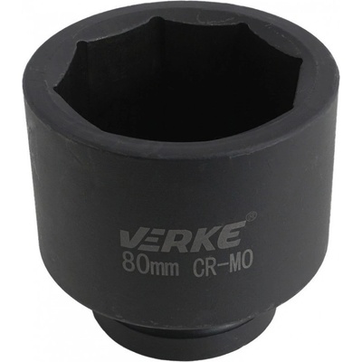 VERKE Gola ořech 80mm, 8 hran, nástrčná hlavice 1" V39438