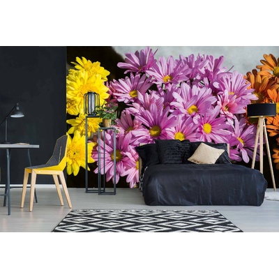 DIMEX ART Самозалепваща се флизелинова фототапета цъфтящи пролетни цветя 375 x 250 см