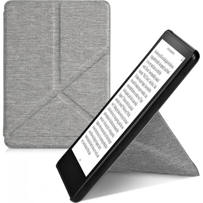KW Mobile Origami Textil Light Grey KW5776525 pre Amazon Kindle Paperwhite 5 2021 svetlo šedé