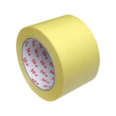 Economy Maskovacia krepová páska 75 mm x 50 m žltá
