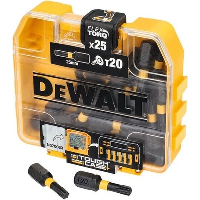 DeWalt torzný bit T20 25mm 25ks DT70557T
