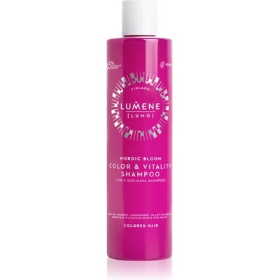 Lumene Color & Vitality Shampoo vyživující a ochranný šampon pro barvené vlasy 300 ml