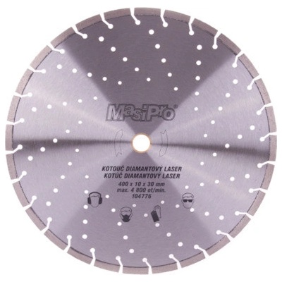 MasiPro Kotouč diam.seg.laser 400 mm 104776