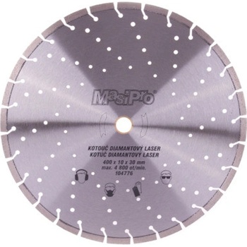 MasiPro Kotouč diam.seg.laser 400 mm 104776