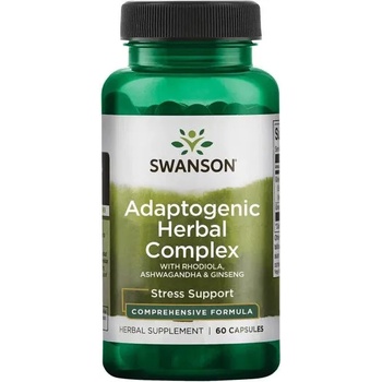 Swanson Adaptogen Herbal Complex, 60 капсули, Swanson (SW1095)