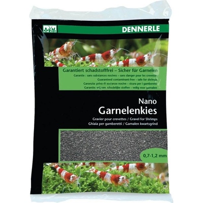 Dennerle Nano Garnelenkies, Sulawesi Schwarz 2Kg