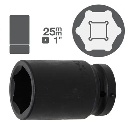 BGS technic Дълги ударни вложки 1" от 37.00лв