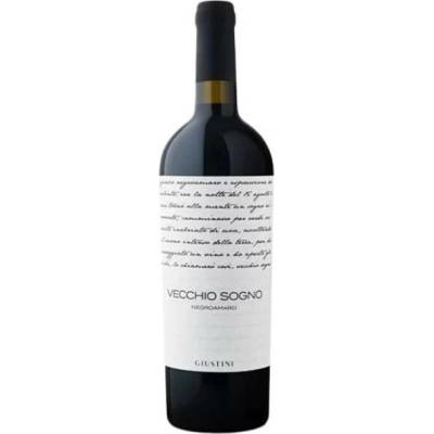 Tenuta Giustini Vecchio Sogno Negroamaro Suché červené 2023 14% 0,75 l (holá láhev)