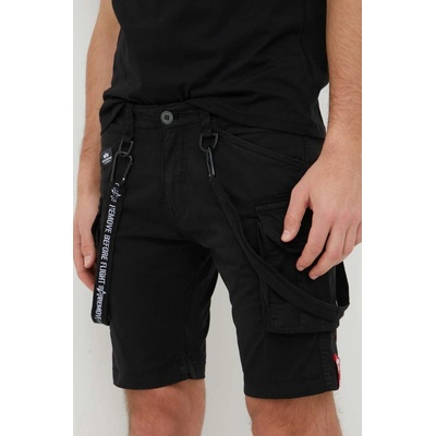 Alpha Industries kraťasy pánské černá