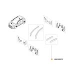 OE RENAULT Задни ветробрани FARAD за Dacia Logan 2014>2010 (6001998274)