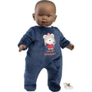 Llorens 14247 BABY ZARIEB - реалистична бебешка кукла с меко текстилно тяло - 42 см (4-14247)
