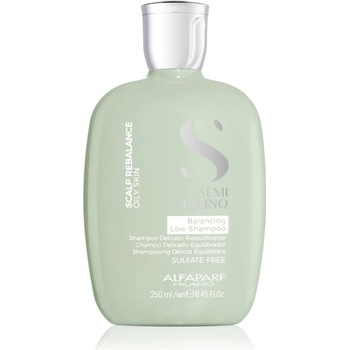 Alfaparf Milano Semi Di Lino Scalp Rebalance Oily Skin Balancing Low Shampoo šampon pro mastné vlasy 250 ml