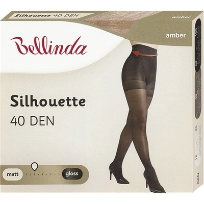 Bellinda SILHOUETTE 40 DEN Tvarující punčochové kalhoty bez zesíleného sedu BE297154 amber