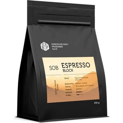 BOP Espresso Block 250 g