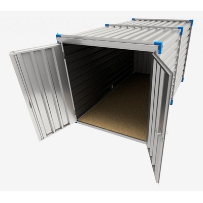 HTI Skladový kontejner 4000 x 2200 x 2200 s podlahou z OSB desek
