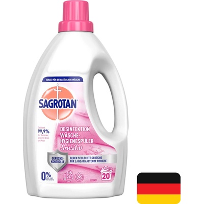Sagrotan Hygienická desinfikující aviváž Sensitive 1,5 l