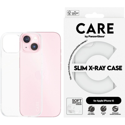 Panzer Калъф CARE - Fashion X-Ray Soft, iPhone 15, прозрачен (5715685005688)