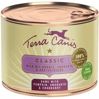 Terra Canis Game with pumpkin amaranth & cranberry 200 g