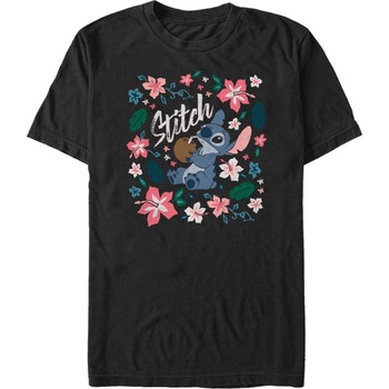 ZOOT. Fan Черна тениска Disney TROPICAL STITCH ZOOT. Fan | Cheren | МЪЖЕ | XS