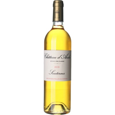 Château D'Arche Sauternes Grand Cru sladké bílé 2010 14% 0,75 l (holá láhev)