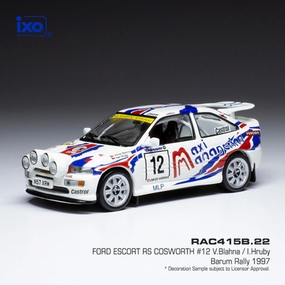 IXO Ford Escort RS CosworthBarum Rally 1997 12 BlahnaHrubý 1:43