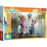 Trefl - Puzzle Secrets of Zootopia - 100 piese
