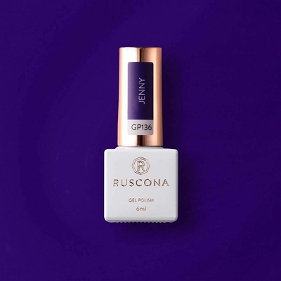 Ruscona gel lak JENNY 136 6 ml