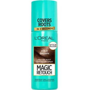 L'Oréal Magic Retouch Instant Root Concealer Spray спрей за покриване корените на косата 75 ml нюанс Cold Brown за жени