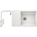 Sety kuchynských drezov a batérií Set Blanco Zia XL 6 S Compact + Mili