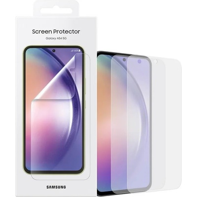 Samsung Оригинален Протектор 2бр. за Samsung A54, Screen Folio Glass EF-UA546CTE, Прозрачен (EF-UA546CTEGWW)