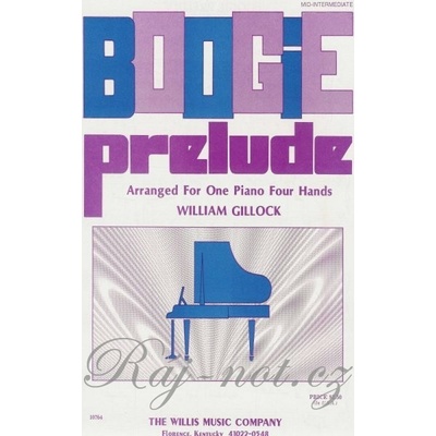 GILLOCK BOOGIE PRELUDE klavírny duet