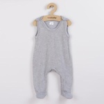NEW BABY Бебешки гащеризон New Baby Classic II сив 74 (6-9м) (34879)