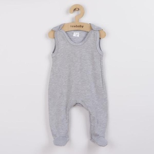 NEW BABY Бебешки гащеризон New Baby Classic II сив 74 (6-9м) (34879)