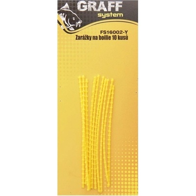 Graff System Zarážka na Boilie Čierná 10ks