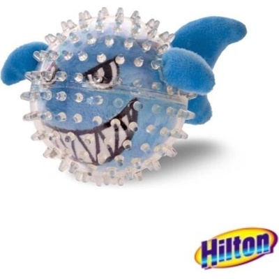 Hilton hračka pro psa dentální želva pískací 12 cm zelená