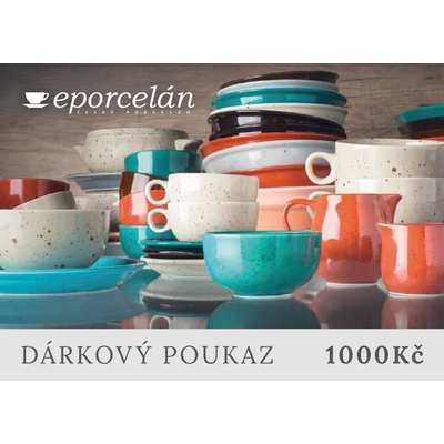 Dárkový poukaz 1000 Kč