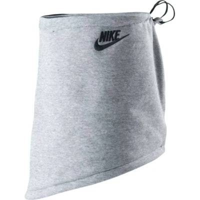 NIKE Neckwarmer Reversible Fleece Grey Black